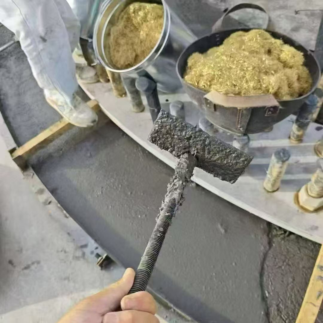 丹凤C120钢纤维高强无收灌浆料 轧机压缩机汽轮机发电机锻压设备底座灌浆材料
